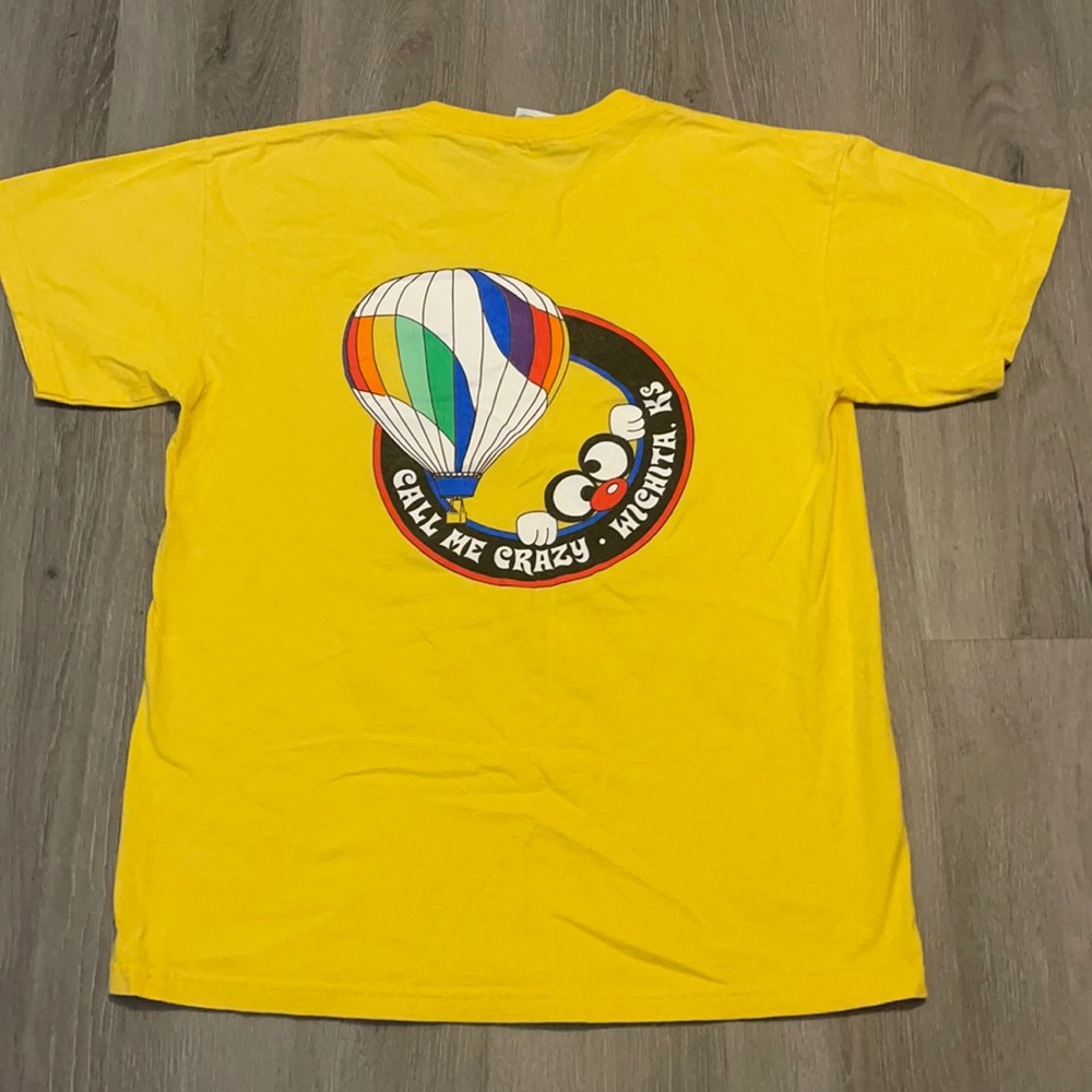 Call me crazy Wichita Kansas hot air balloon tee